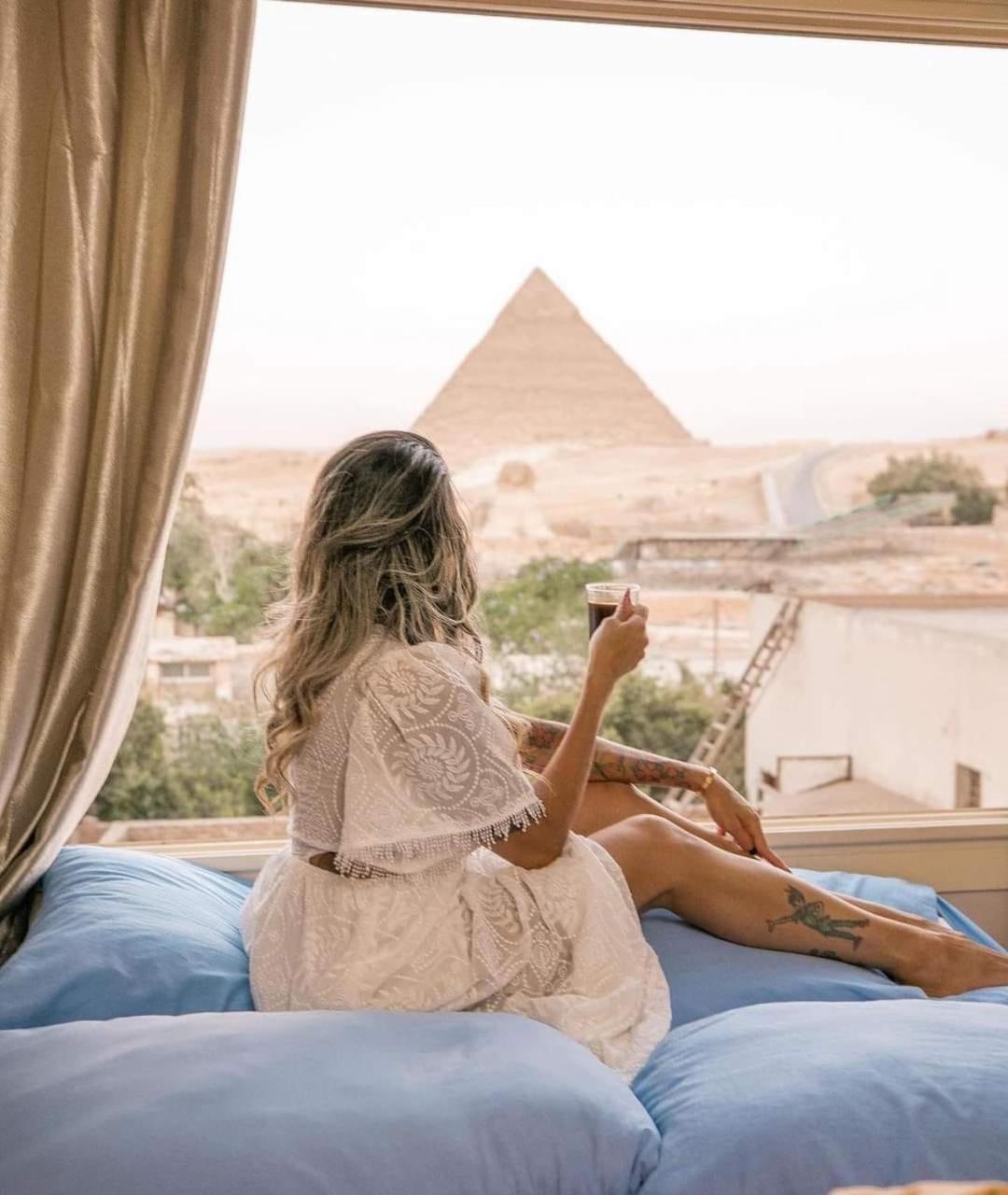 Royal Crown Hotel Giza Pyramids View Kafret el-Gabal Exterior foto